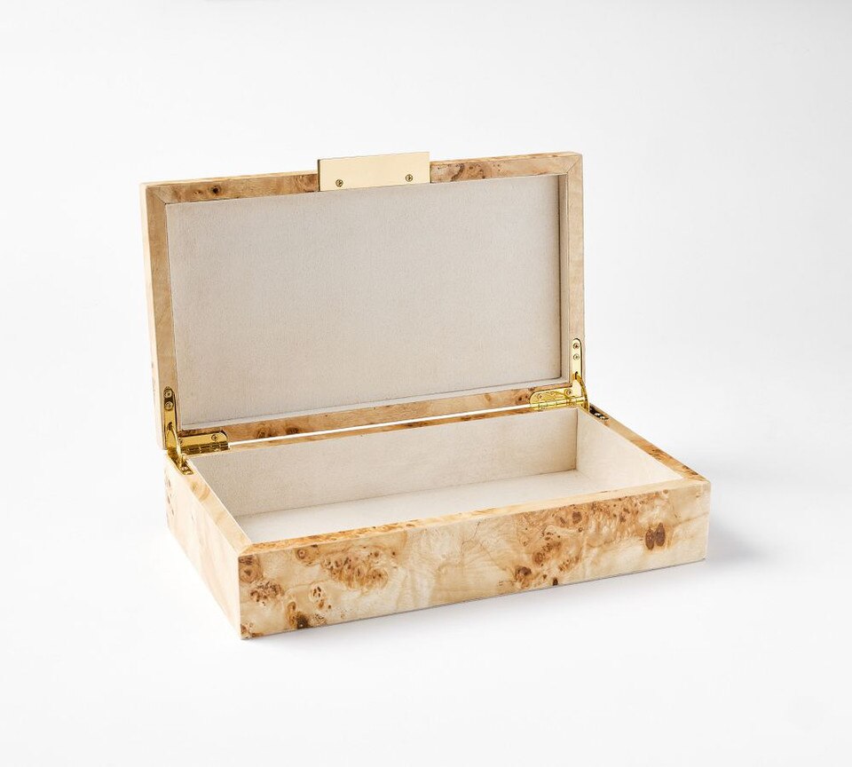 Burlwood Jewellery Box Pottery Barn Australia